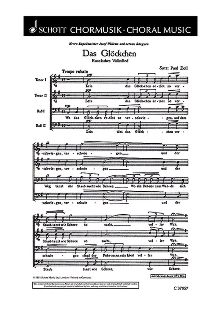 Drei russische Volkslieder